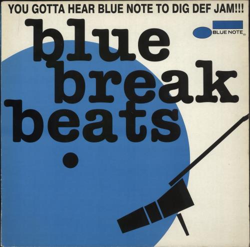 Blue Note Blue Break Beats Vol. 1 - 4 UK vinyl LP album (LP